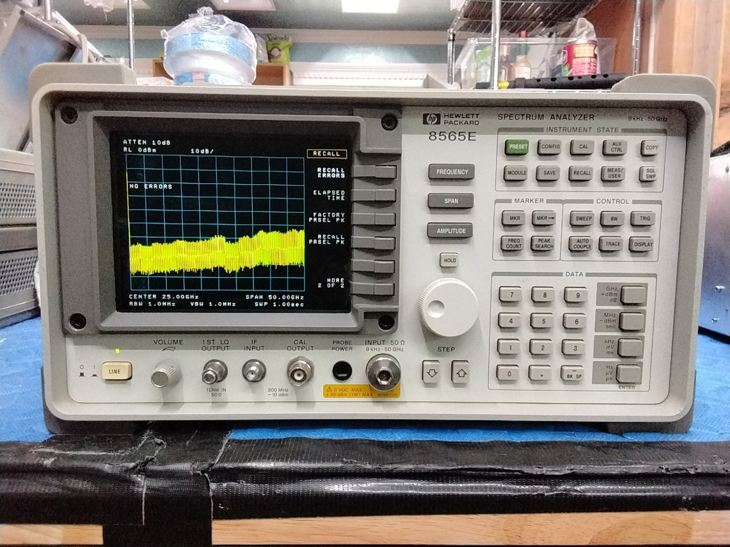 HP Spectrum Analyzer 8565E 20Hz - 50GHz
