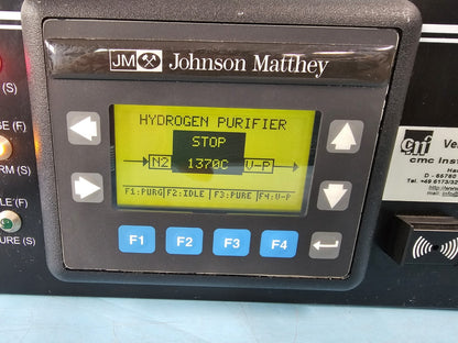 Johnson Matthey HP-480 V-Purge Control Module Hydrogen