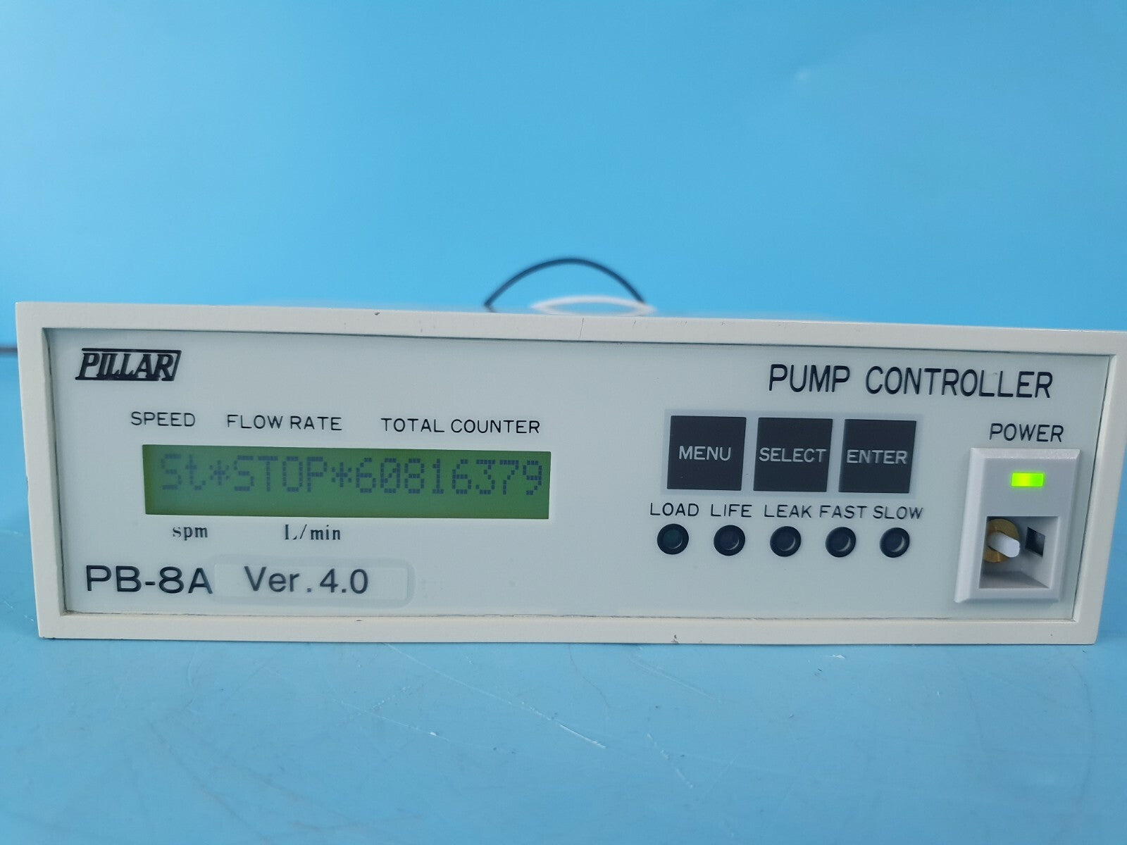 New Pillar PB-8A Ver.4.0 Pump Controller
