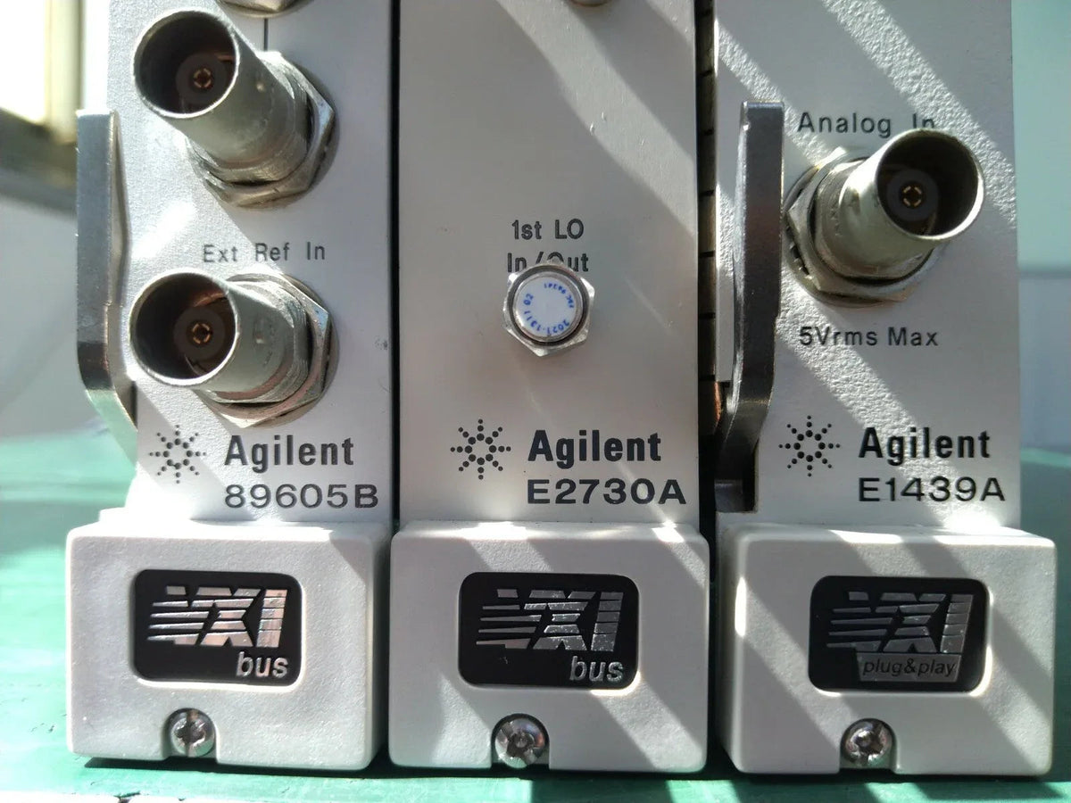 Agilent VXI Modules E1439A E2730A 89605B
