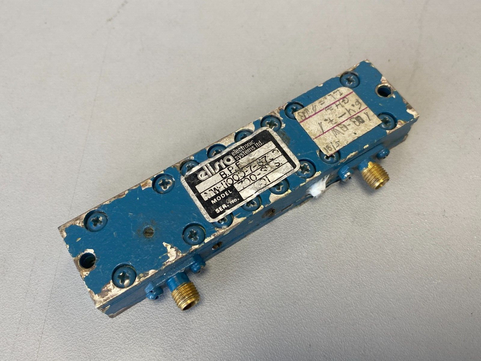 Band Pass Filter 6.7 GHz 785 MHz BW MW-11000