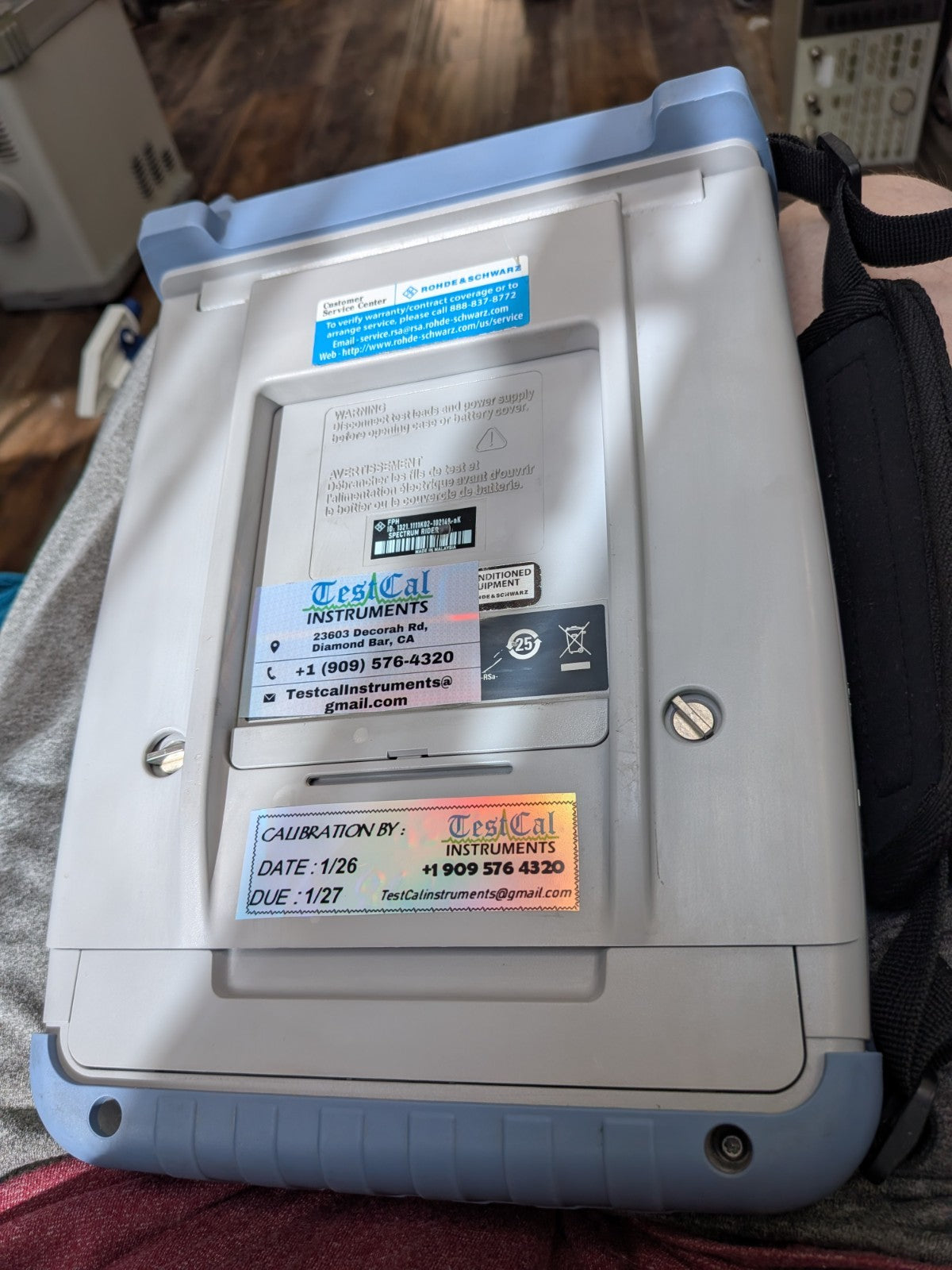 Rohde & Schwarz Handheld Spectrum Analyzer FPH Touchscreen
