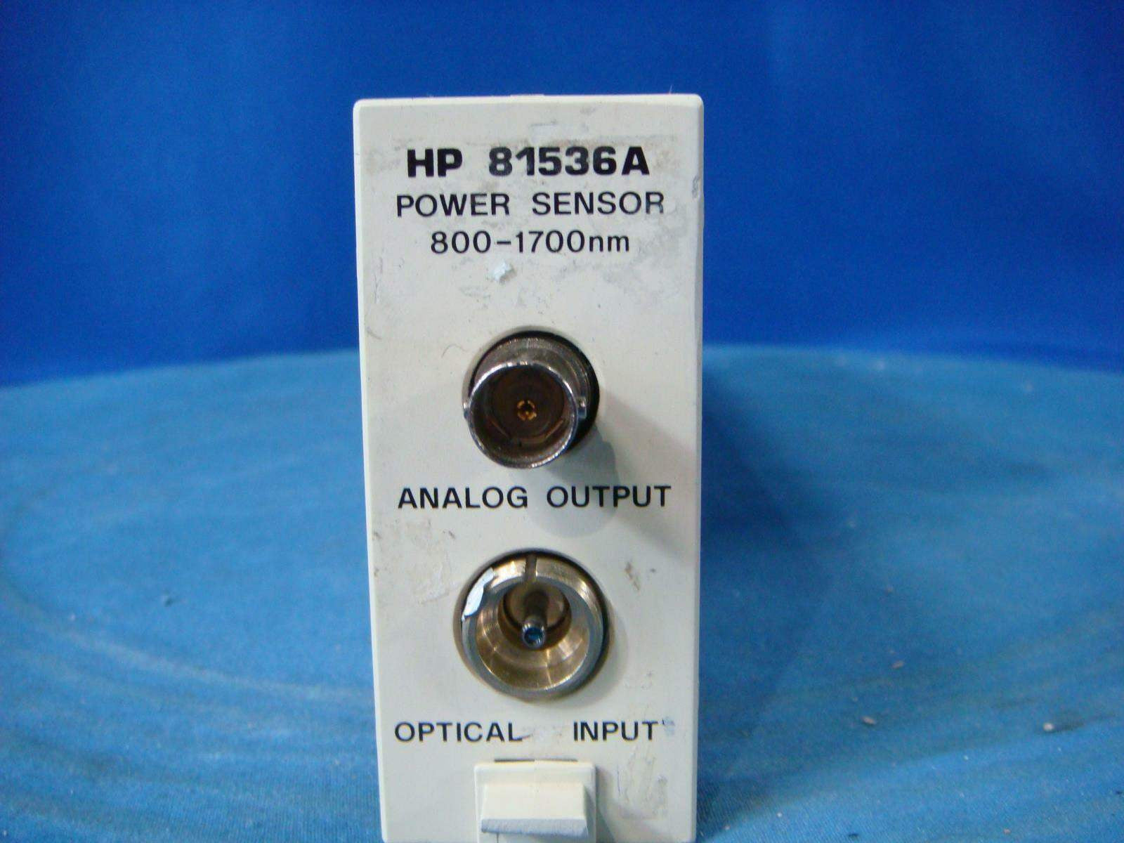 Agilent 81536A Optical Power Sensor Module