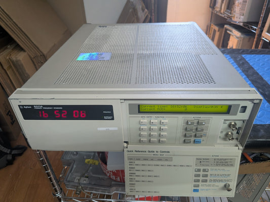 HP Agilent 5071A Cesium Timebase 10 MHz