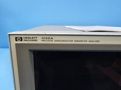 HP 4156A Semiconductor Parameter Analyzer Calibrated