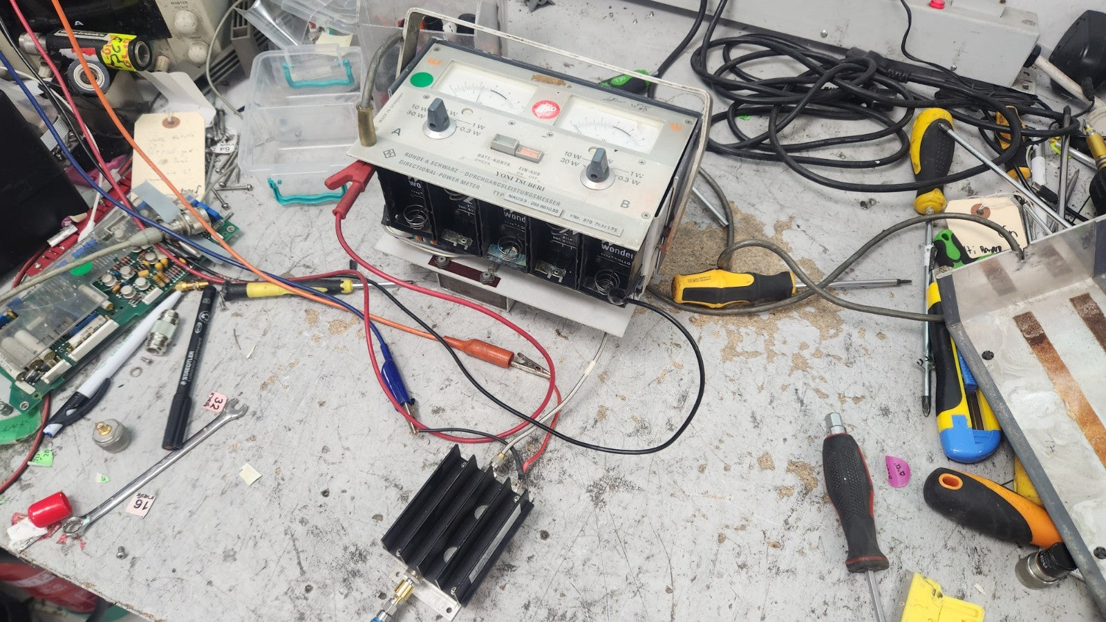 Rohde NAUS4 RF Power Meter 1-1000MHz 100W