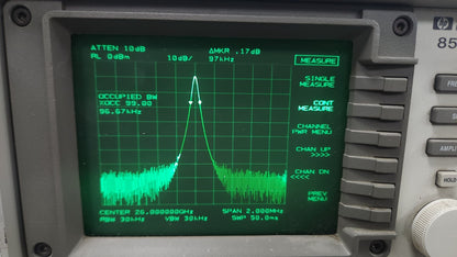 Agilent 8563E 9kHz-26.5GHz Spectrum Analyzer Tested