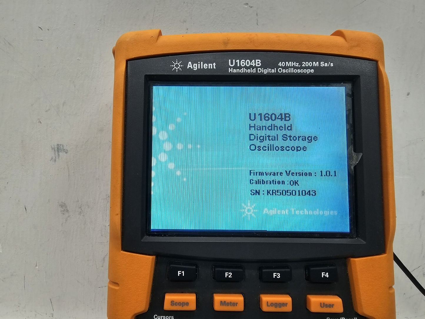 Agilent U1604B Handheld Digital Oscilloscope 40MHz