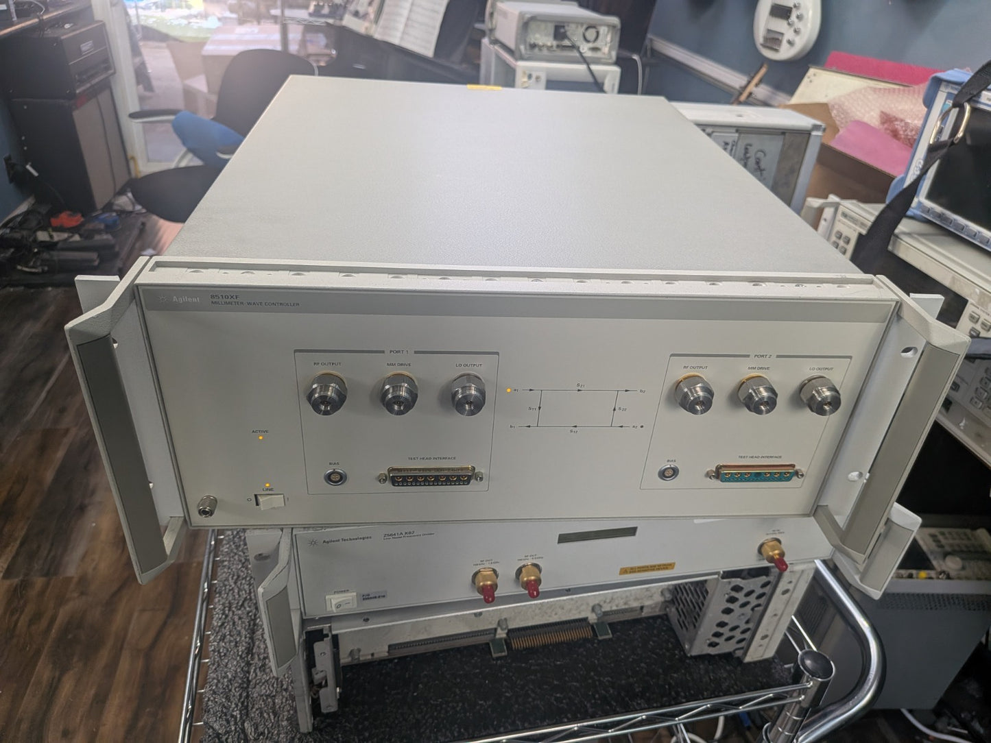 HP Agilent Keysight 8510XF Millimeter Wave Controller Test Set