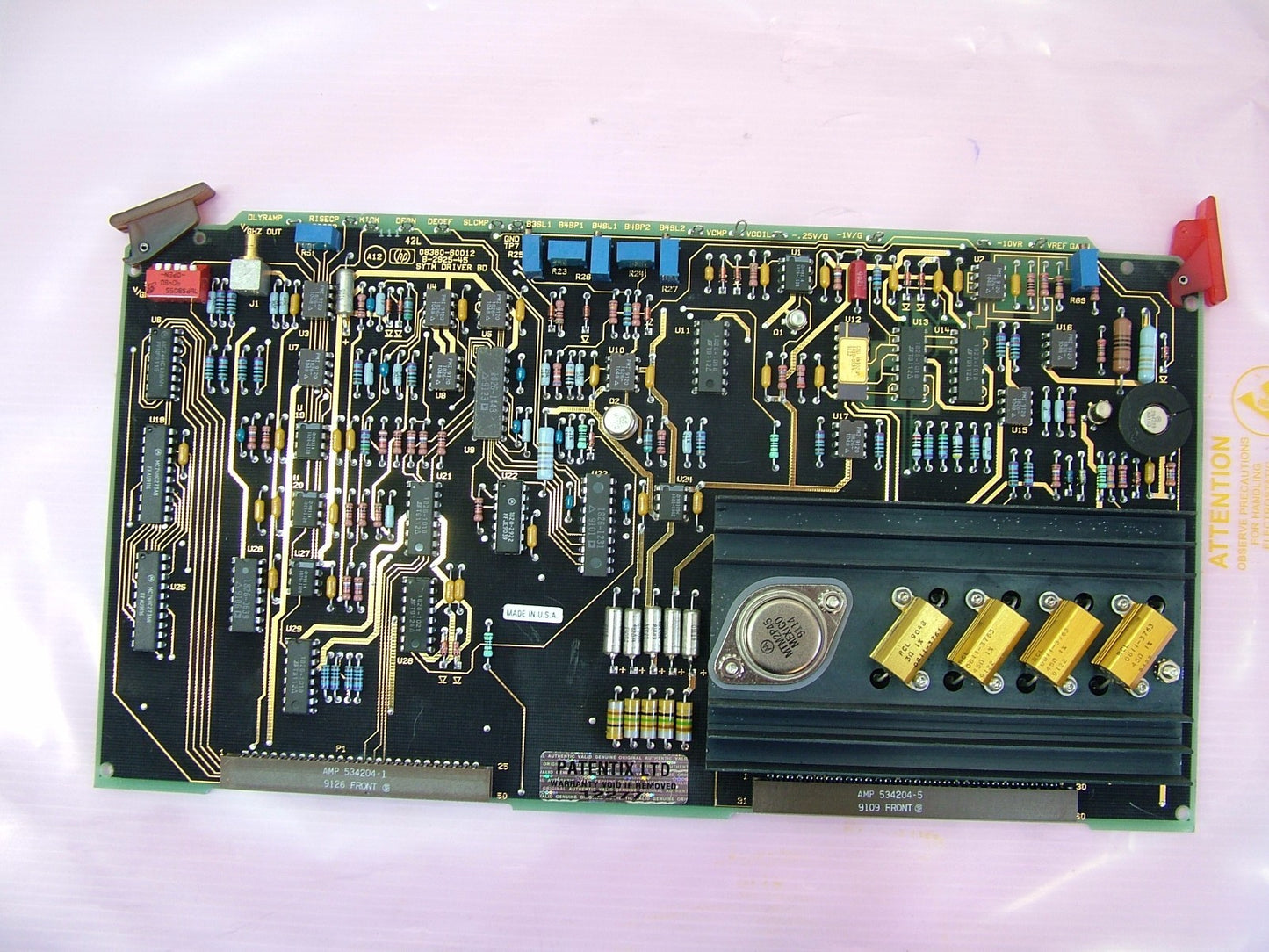 Agilent 08360-60012 System Driver A12 Board