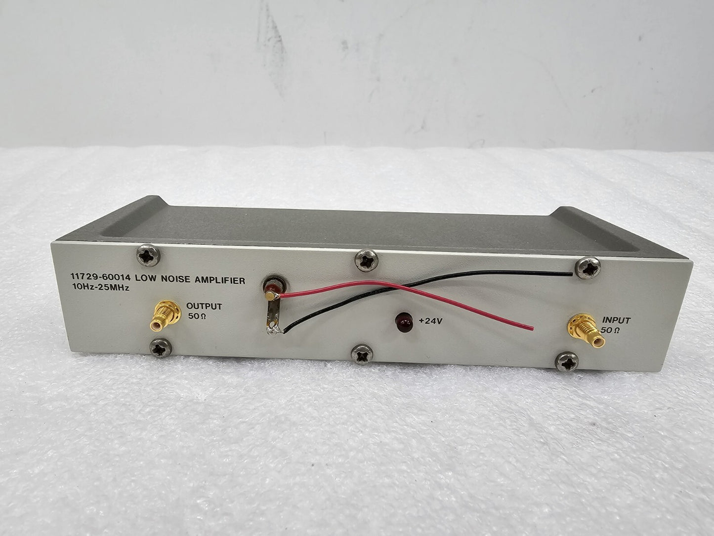 HP Agilent 11729-60014 Low Noise Amplifier 10Hz-25MHz