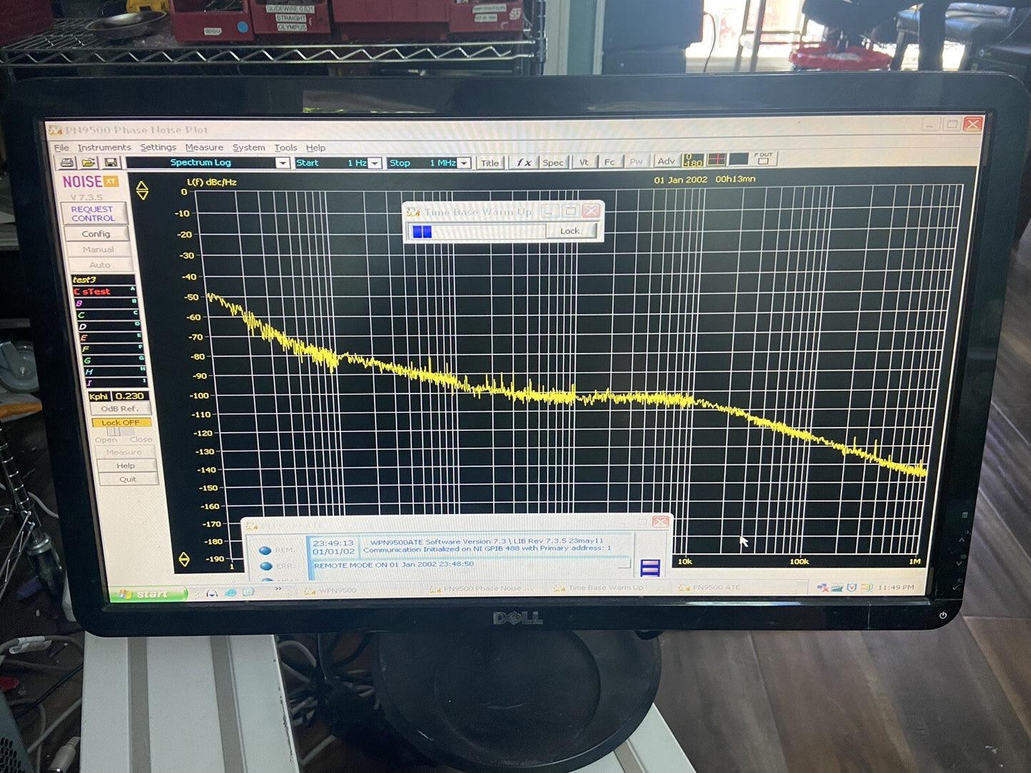 Aeroflex PN9500 Phase Noise Analyzer Allan Dev 26.5GHz