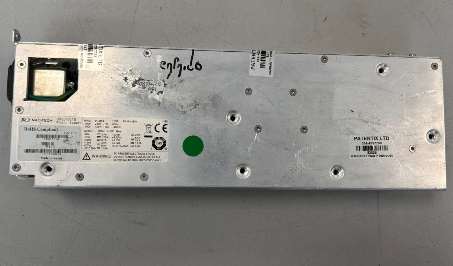 Agilent 0950-5016 Power Supply