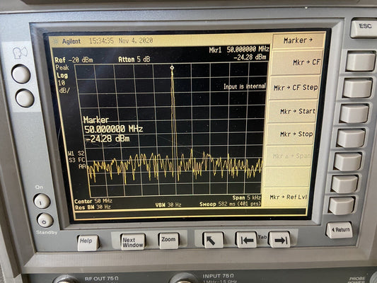 Agilent E4401b Spectrum Analyzer
