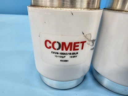 Comet CVUN-100AC 10-100pF Variable Vacuum Capacitor