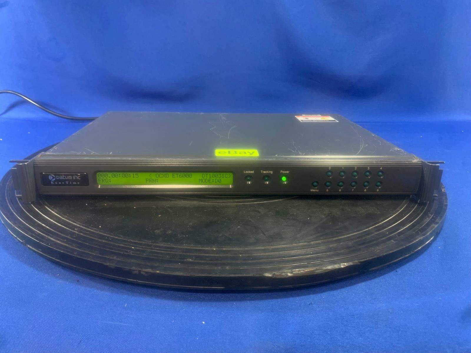 Symmetricom ET6000 Generator