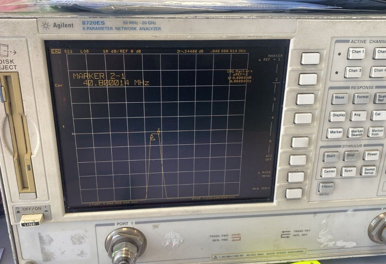 Bandpass Filter 6.4 GHz 40 MHz 1.5dB Loss