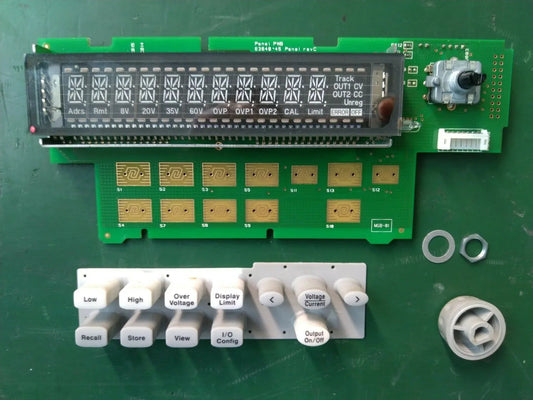 Agilent Keysight E3640A Front Panel Display PCB