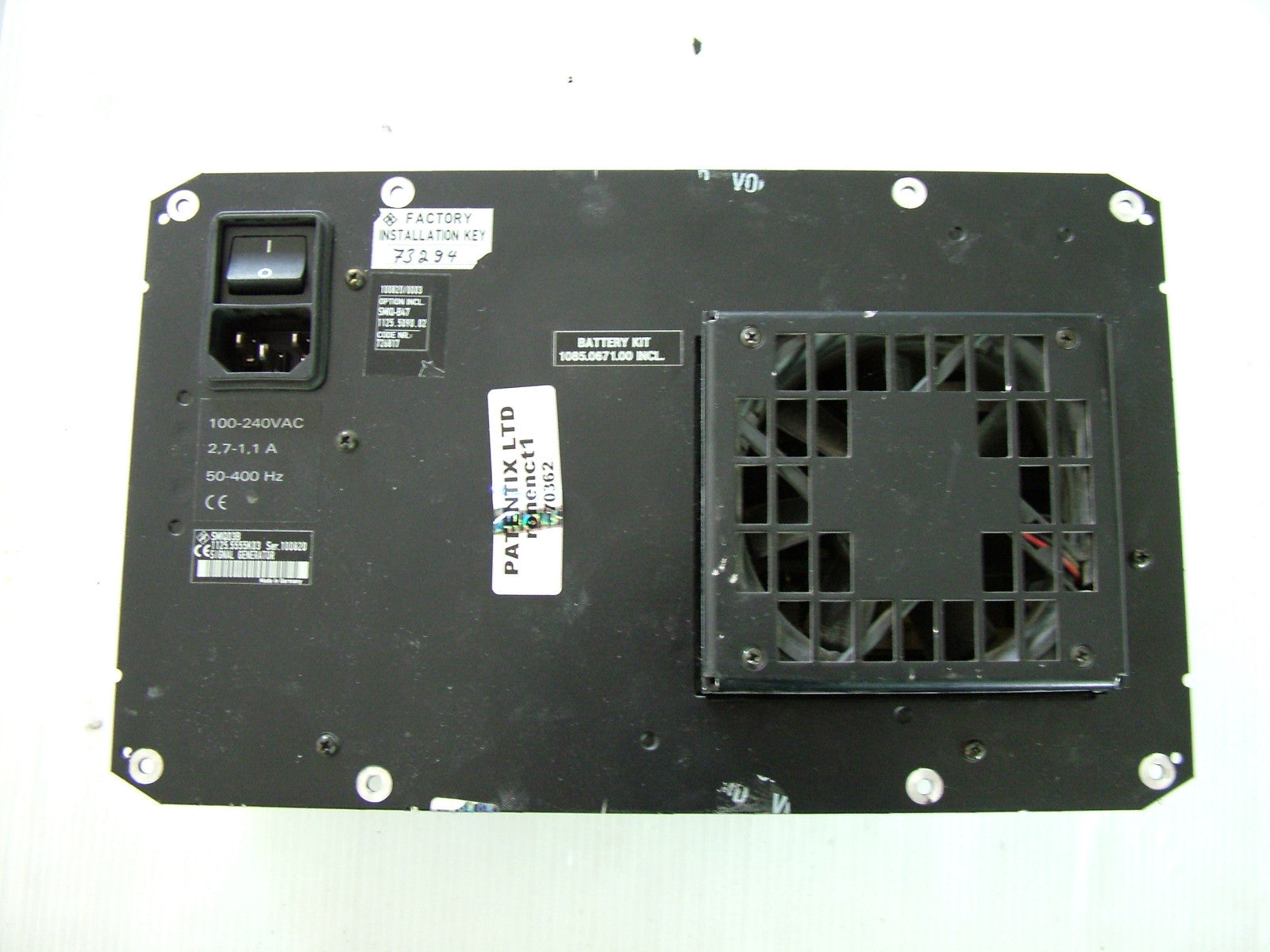 Rohde Power Supply 1039.1510.00 SMIQ Series