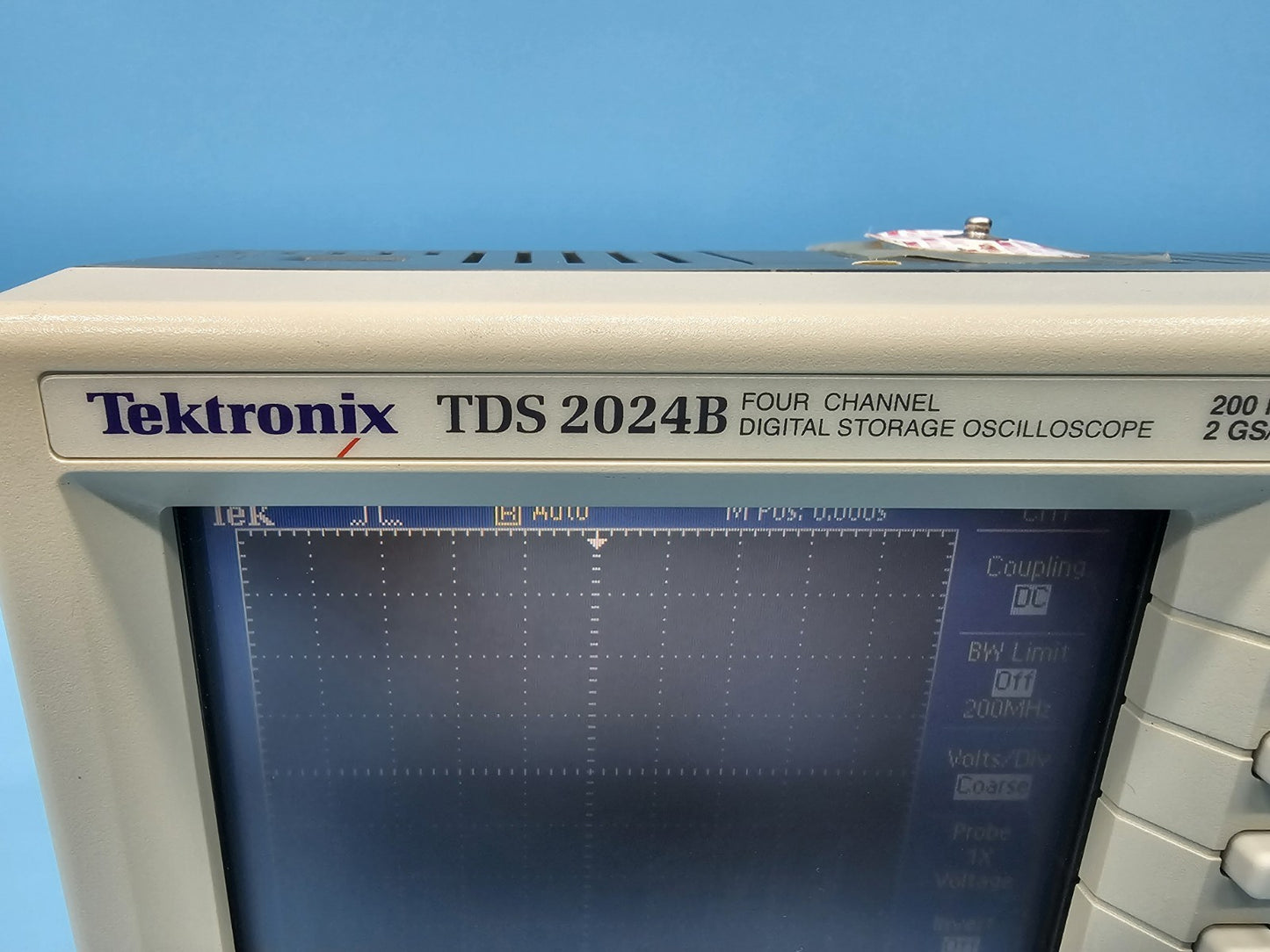 Tektronix TDS2024B 4-Channel 200MHz Digital Oscilloscope