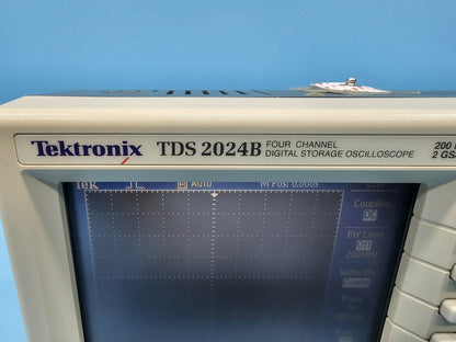 Tektronix TDS2024B 4-Channel 200MHz Digital Oscilloscope
