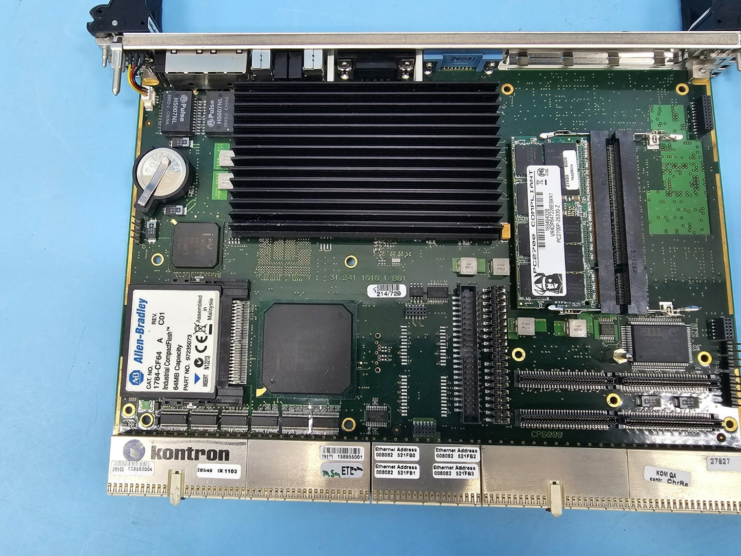 Kontron 31.241-1010.1 CP6000 Board
