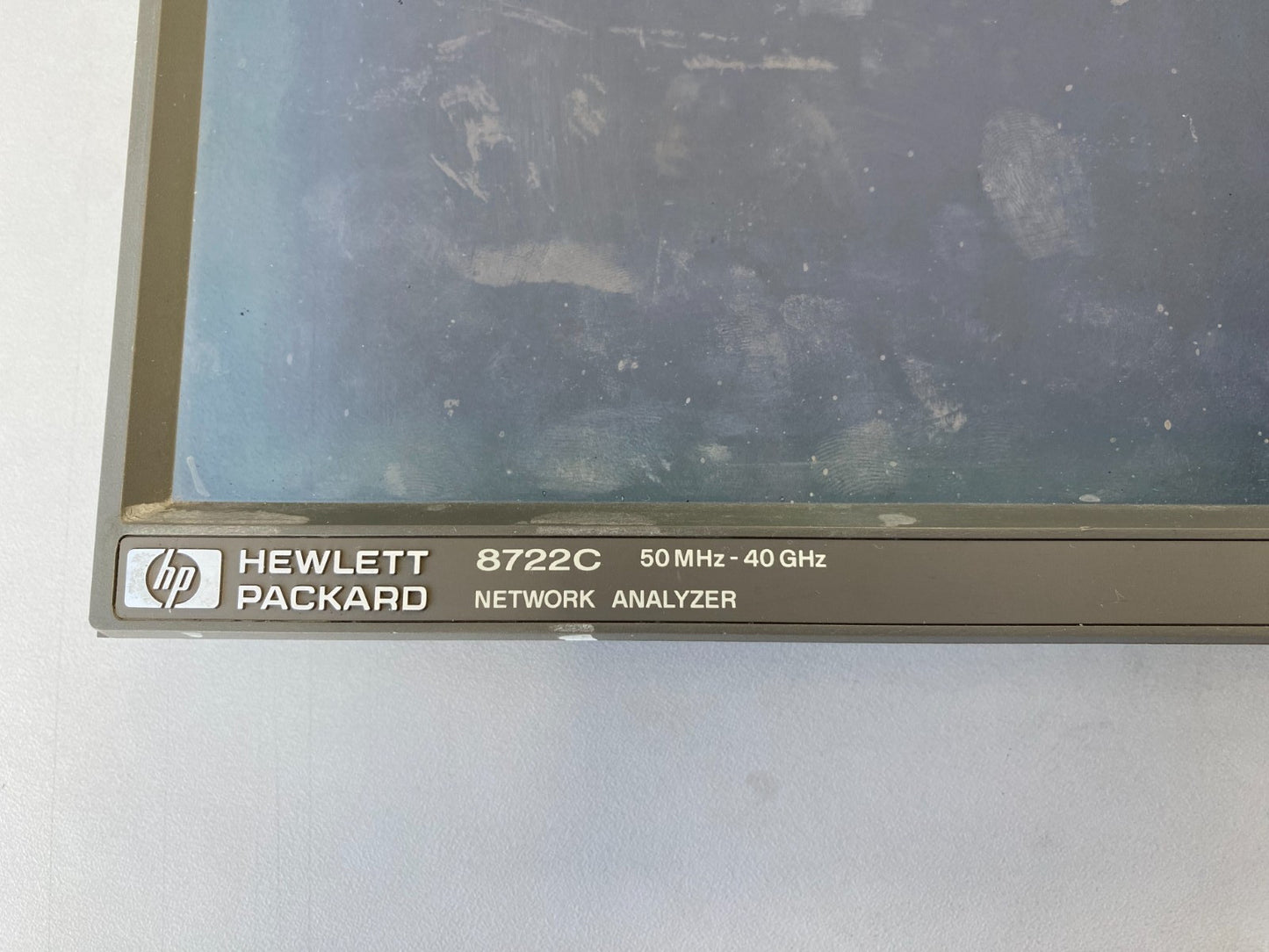 Agilent 8722C Panel with 08753-60091