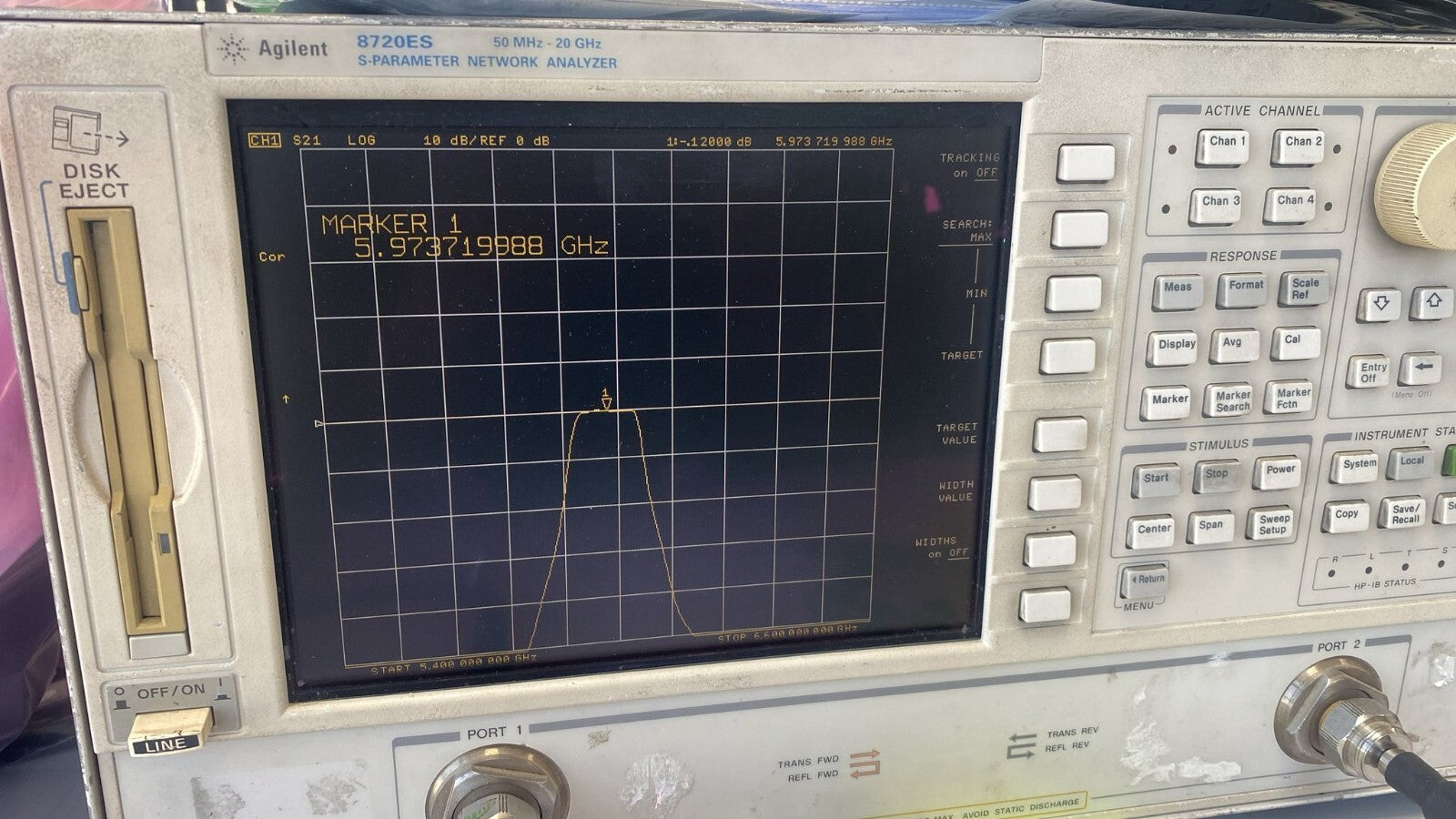 K&L Bandpass Filter 5.9 GHz 125 MHz