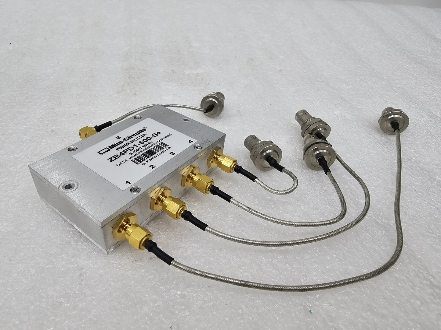Mini-Circuits ZB4PD1-500-S+ 4-Way Power Splitter