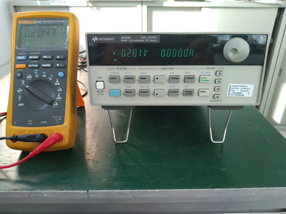 Keysight Agilent 66319D Mobile DC Power Supply