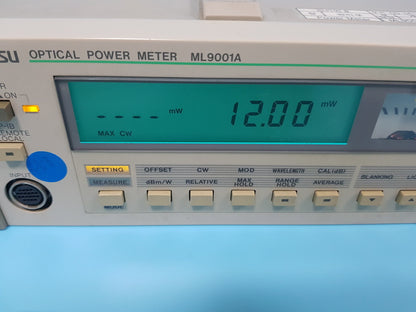 ANRITSU ML9001A Optical Power Meter