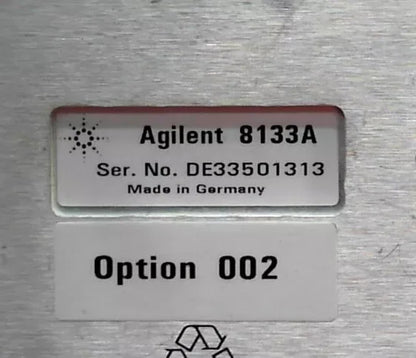 Agilent 8133A Pulse Generator 33MHz-3GHz