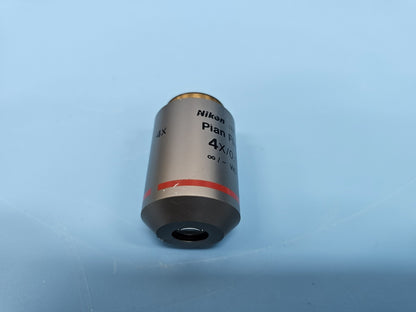 Nikon Plan Fluor 4X/0.13 Microscope Objective