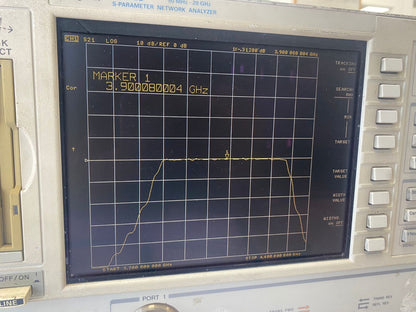 K&L Band Pass Filter CF 3.9GHz 700MHz