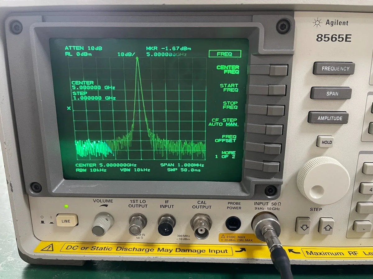 Agilent Keysight 8565E Spectrum Analyzer 50GHz
