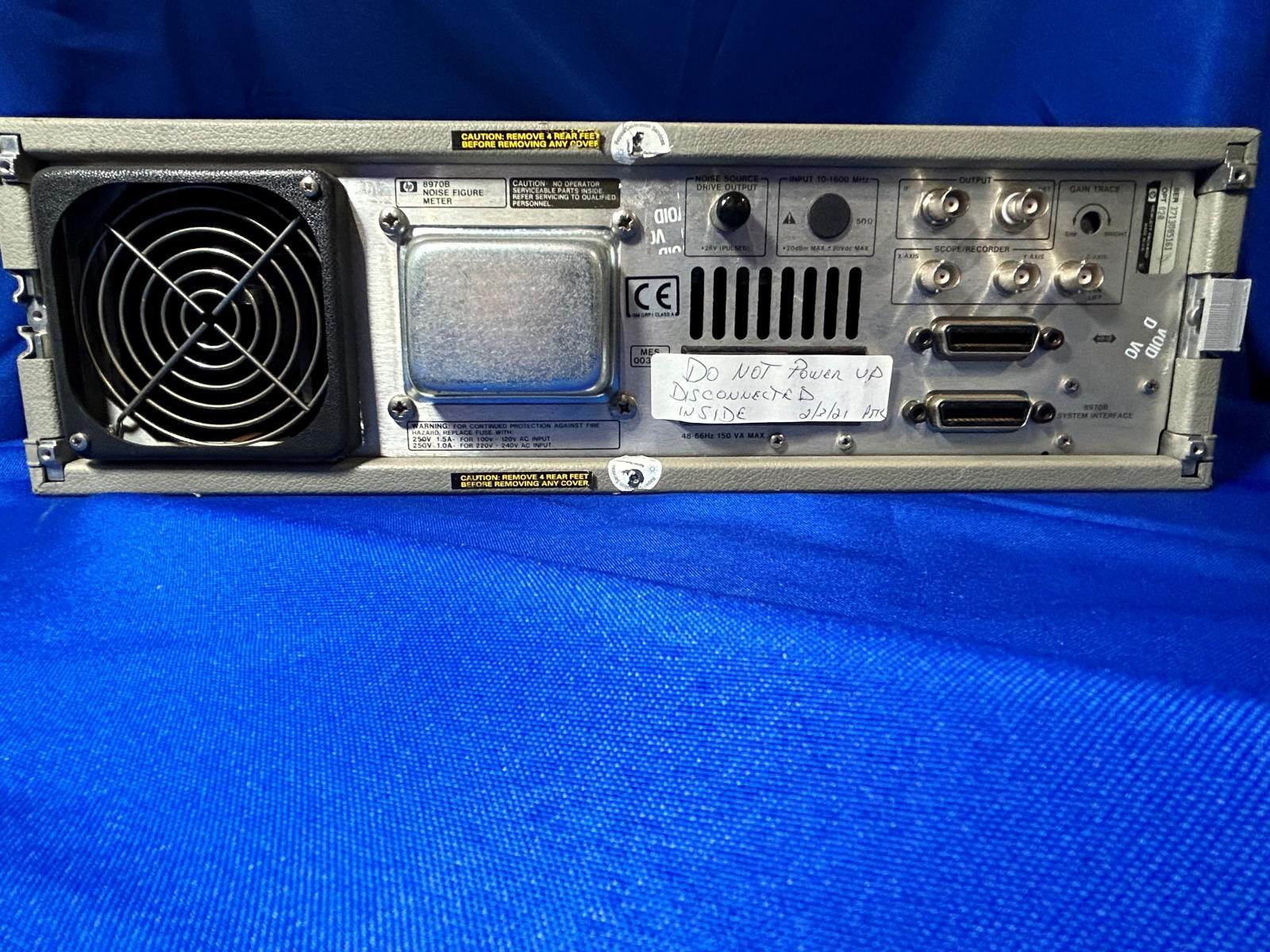 Agilent 8970B Noise Meter Parts Unit