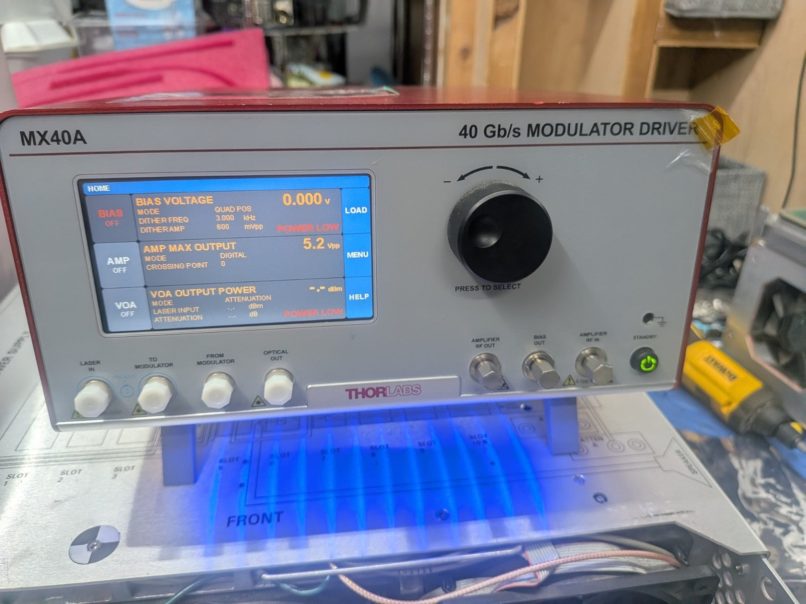 Thorlabs MX40A 40 Gb/s Optical Laser Modulator Driver