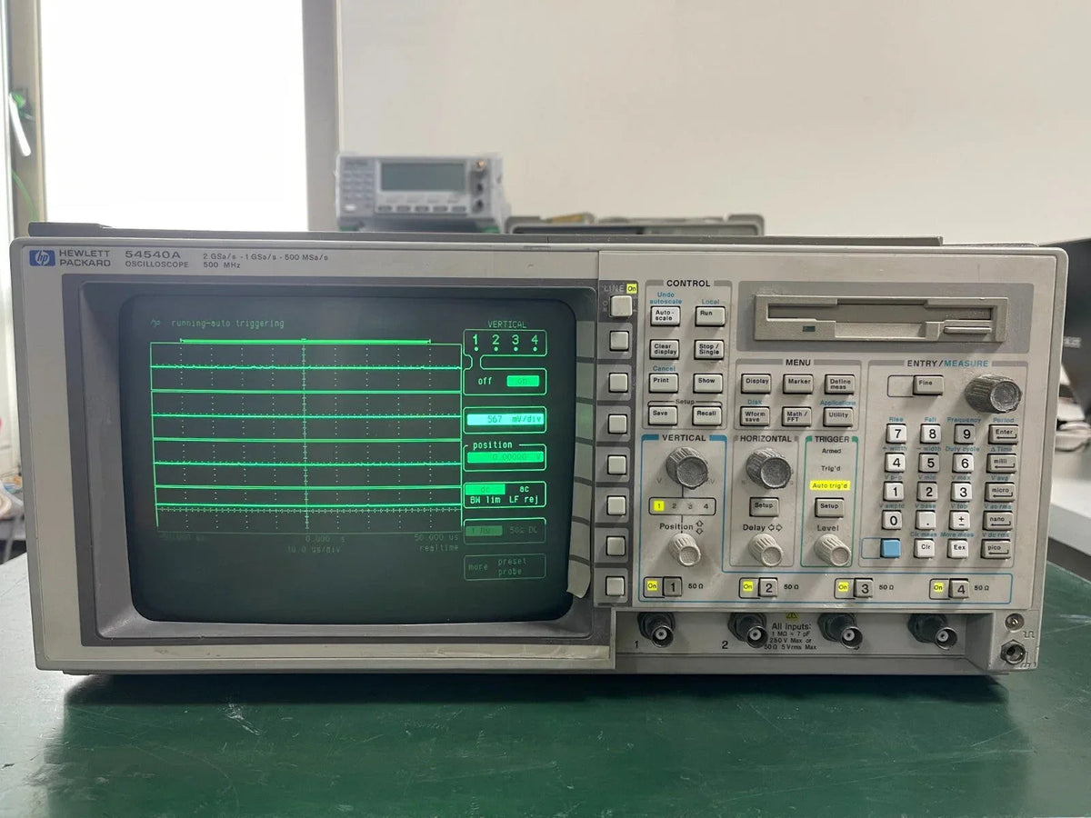 HP Agilent 54540A 500MHz 2Gs/s Digital Oscilloscope