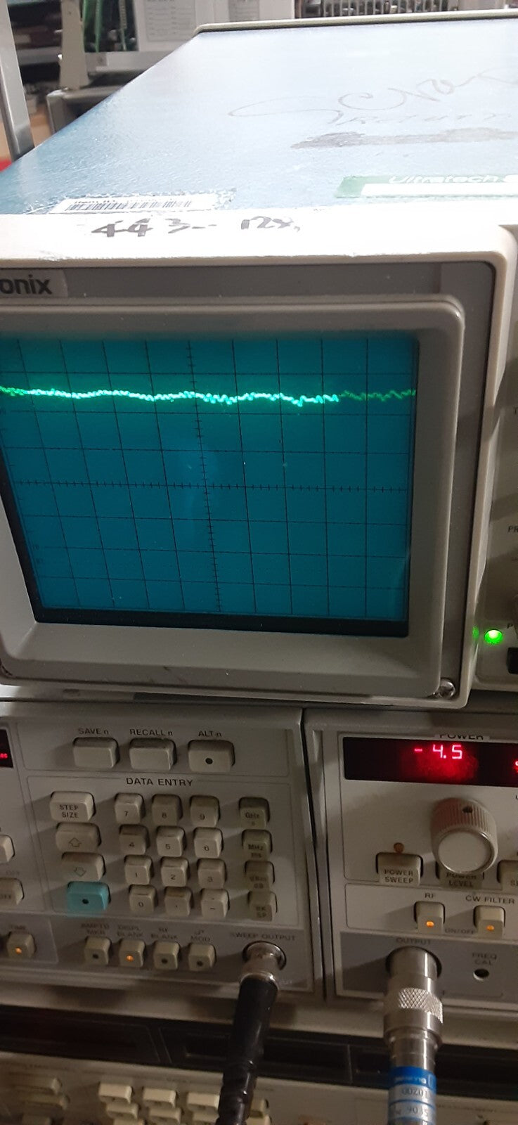 RF Detector 18 GHz Negative DC Output Oscilloscope