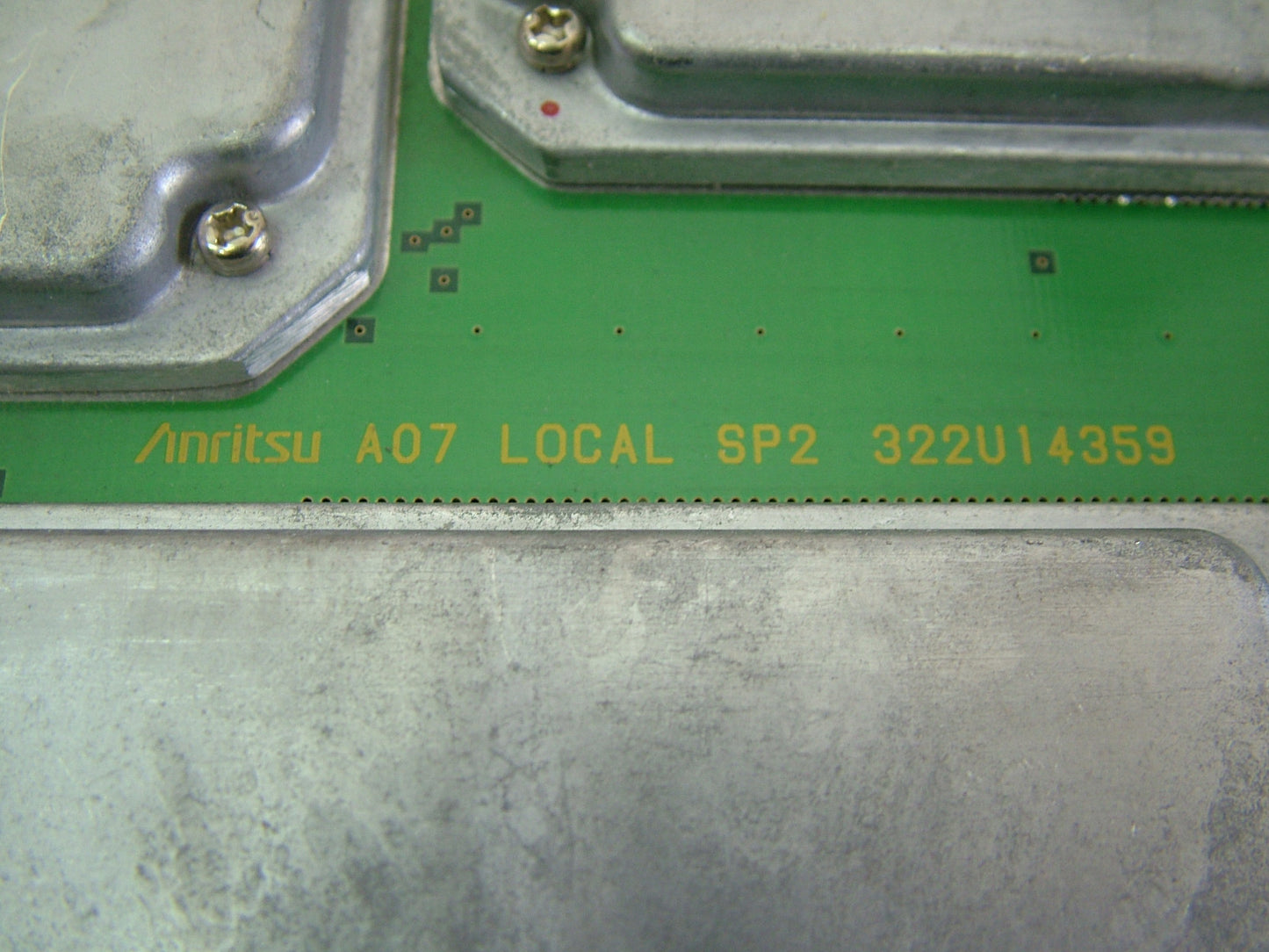 Anritsu A07 A08 Local Board 322U14359 322U13804