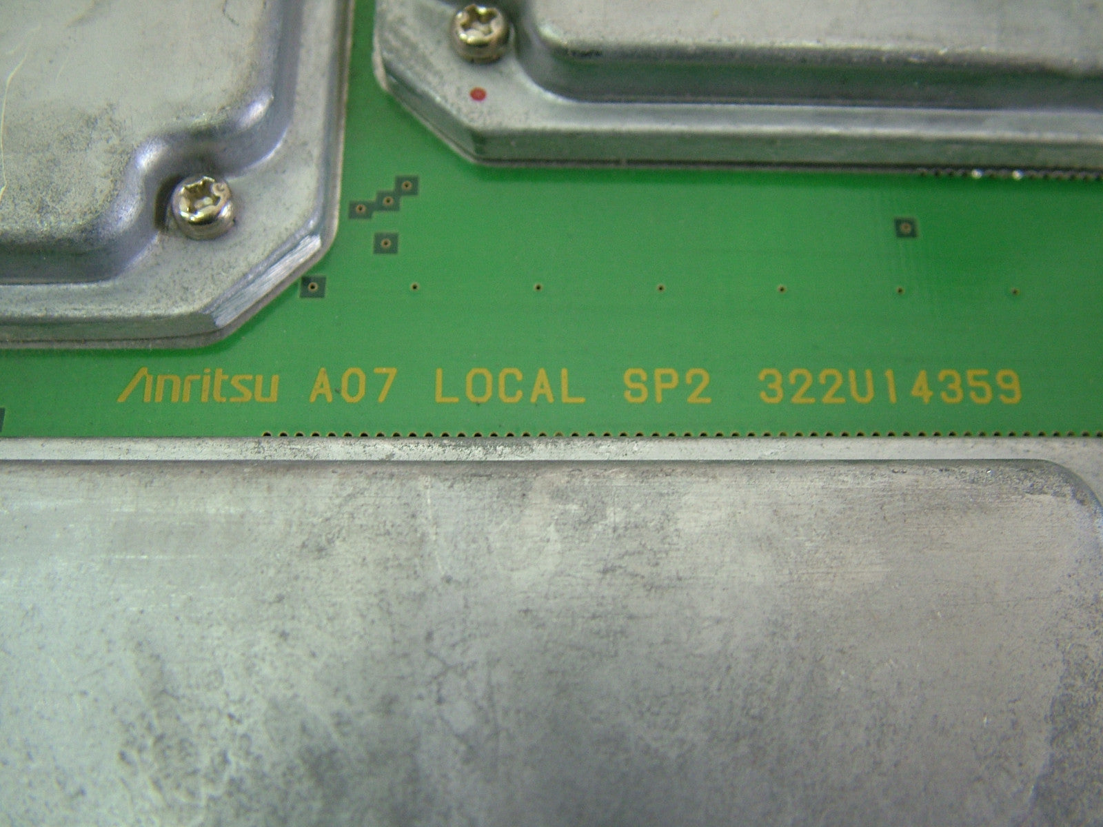 Anritsu A07 A08 Local Board 322U14359 322U13804
