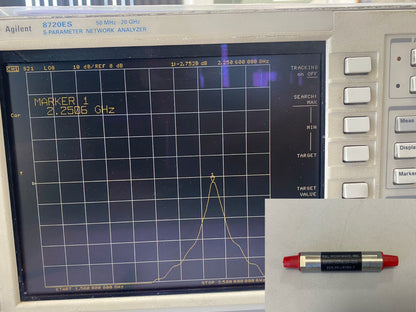 K&L Band Pass Filter 2.25 GHz 19 MHz BW 2dB Loss