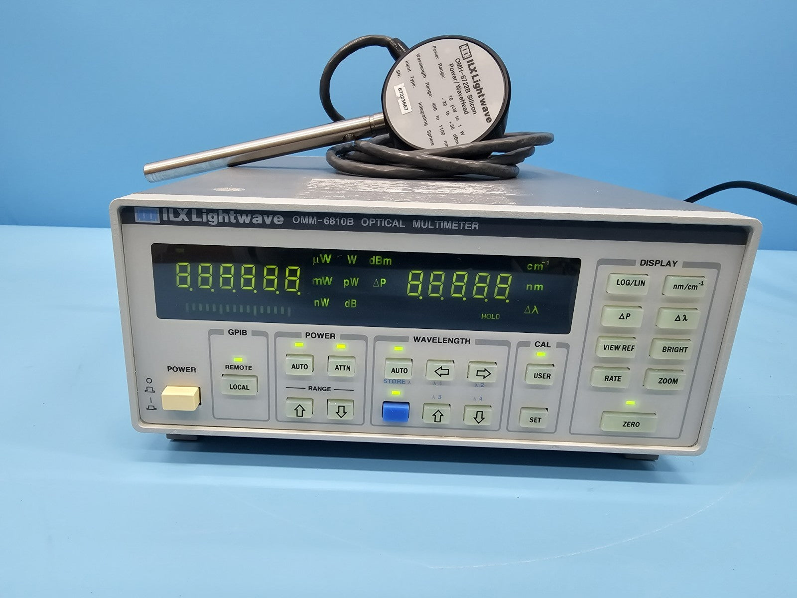 ILX Lightwave OMM-6810B Optical Multimeter