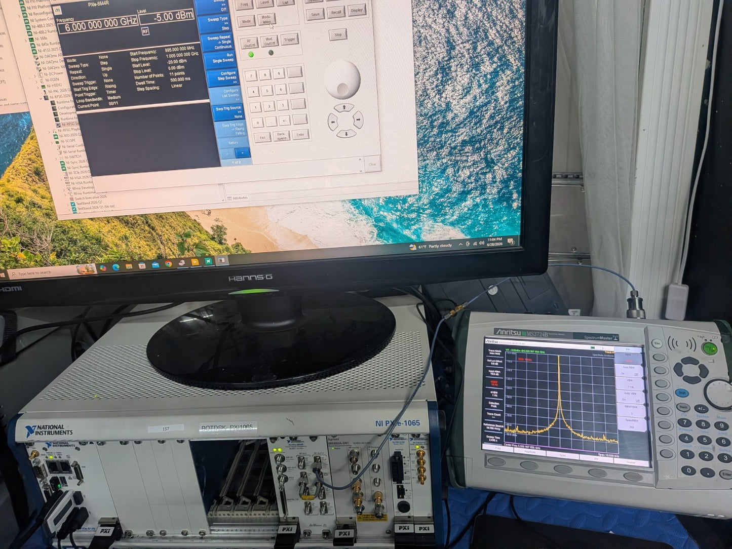 Anritsu MS2724B Spectrum Analyzer 9kHz-20 GHz