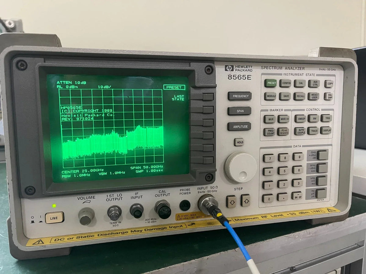 HP Agilent 8565E 9kHz-2.9GHz RF Spectrum Analyzer