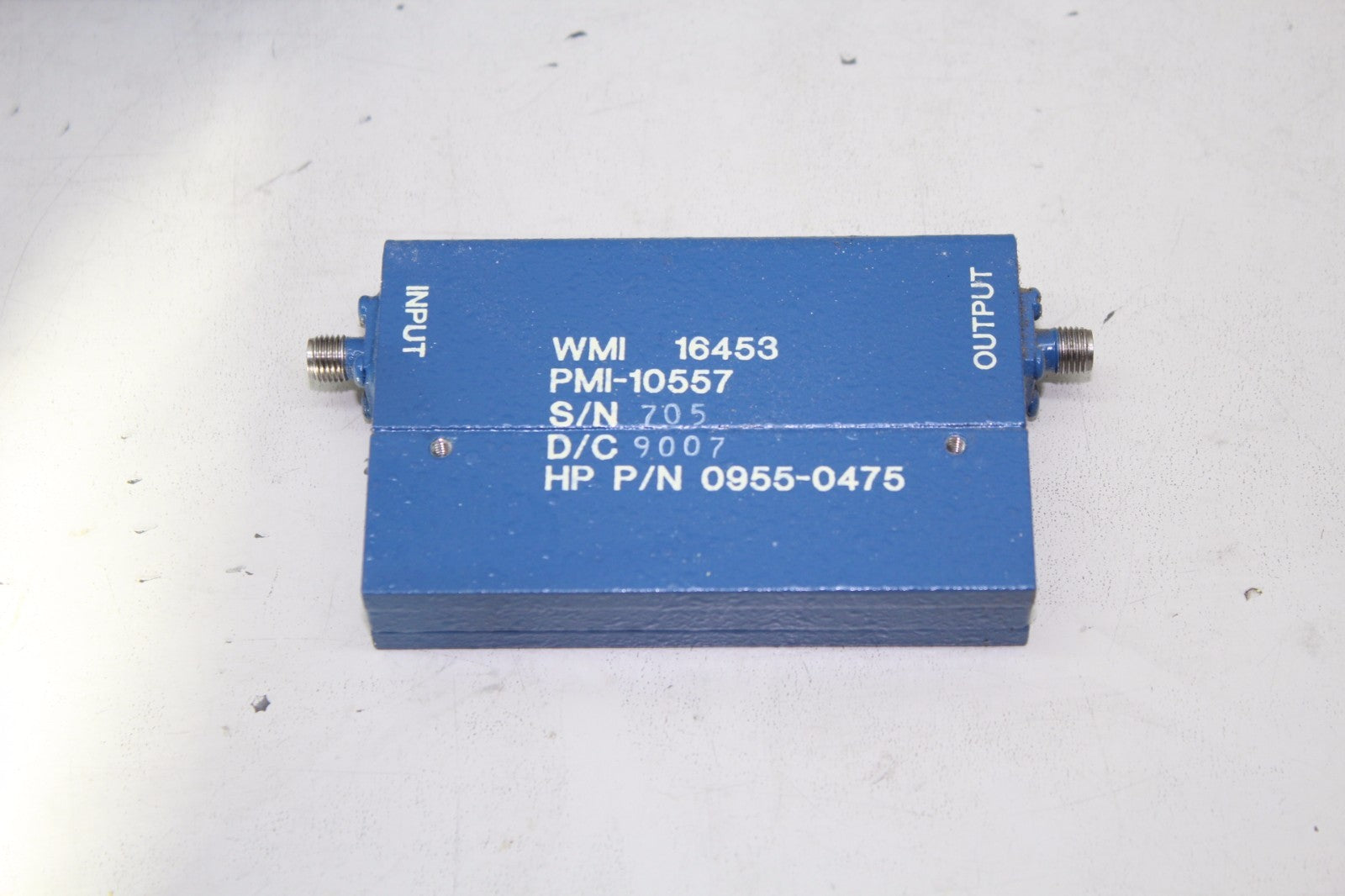 HP Agilent 0955-0475 U-Wave Isolator 7 GHz