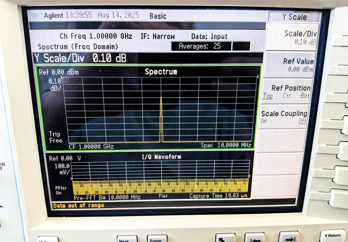 Agilent E4440A Spectrum Analyzer 26.5GHz