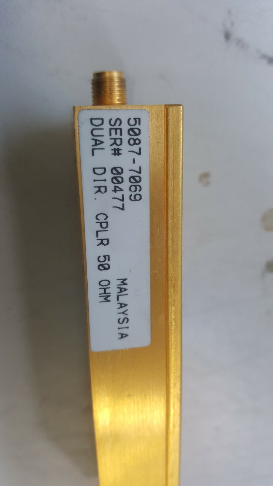 Agilent 5087-7069 Dual Directional Coupler 50Ω