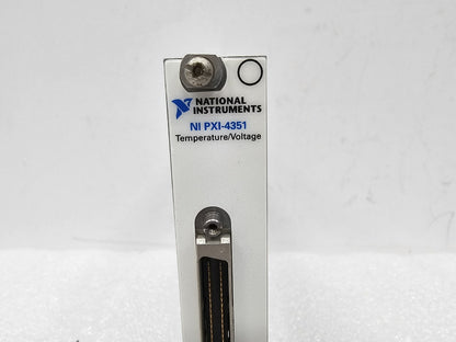 National Instruments NI PXI-4351 Temperature Voltage Meter