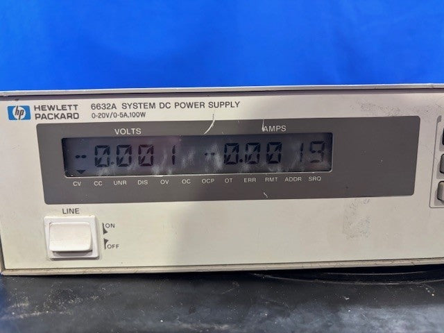 For Parts Hewlett Packard 6632A DC Power Supply 100W